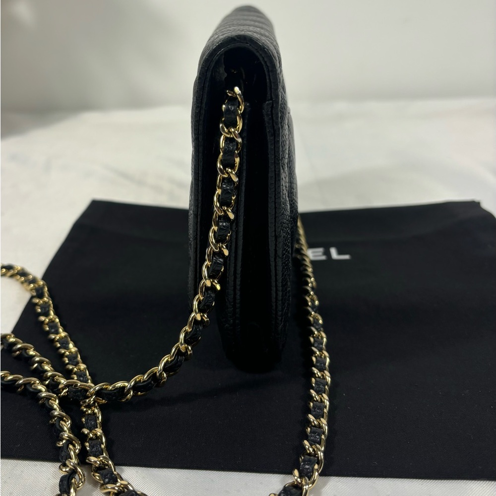 Gorgeous Chanel Woc black caviar gold hardware Sold - Picture 3 of 16